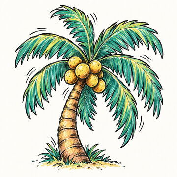 Raffia Palm Fruit Cluster