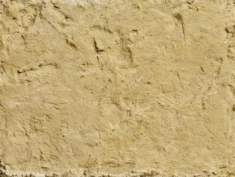 Close Up of Sandy Beige Soil Texture