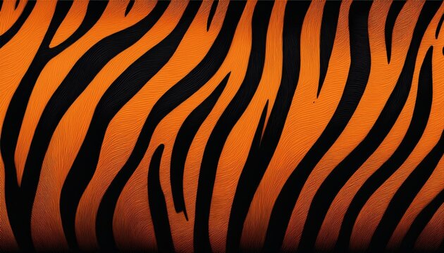 black and orange tiger stripe pattern a black tiger stripes pattern background with orange and black stripes for makeup design or print on fabric a textile texture with striped