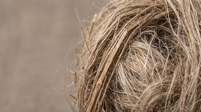 Raw unspun hemp bast fiber bundle filaments and cellulose strands macro