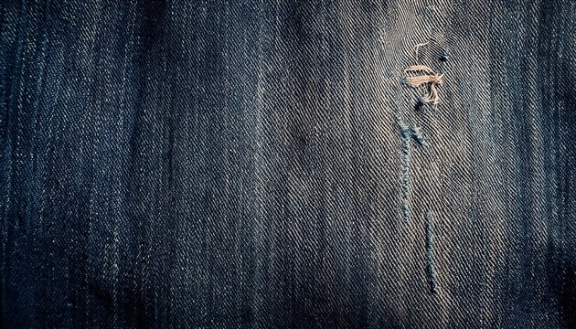 worn grunge denim fabric with rough distressed texture rugged and faded material perfect for vintage and urban design backgrounds