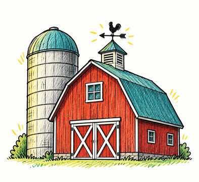 Barn Silo Weather Cupola