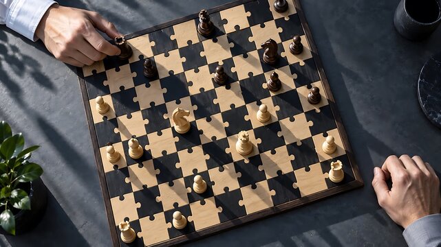 Competitive games illustrate how different actions and decisions can contribute to one shared process and final result.