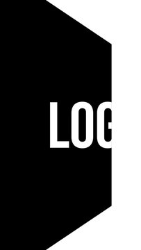 Logo Shape Square Left VERTICAL &ndash; Dynamic Geometric Logo Animation, Cycling Shapes and Seamless Brand Reveal Loop for Promos, Openers and Creative Motion Graphics
