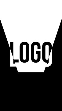 Logo Shape Square Up VERTICAL &ndash; Dynamic Geometric Logo Animation, Cycling Shapes and Seamless Brand Reveal Loop for Promos, Openers and Creative Motion Graphics