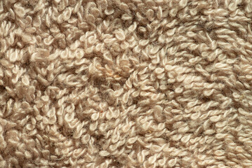 Abstract soft brown carpet texture background pile © Aliaksandr