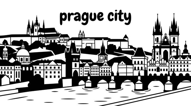prague czechia city skyline urban architecture downtown landmark travel tourism world famous destination metropolitan culture modern castle bridges oldtown gothic squares river bohemian