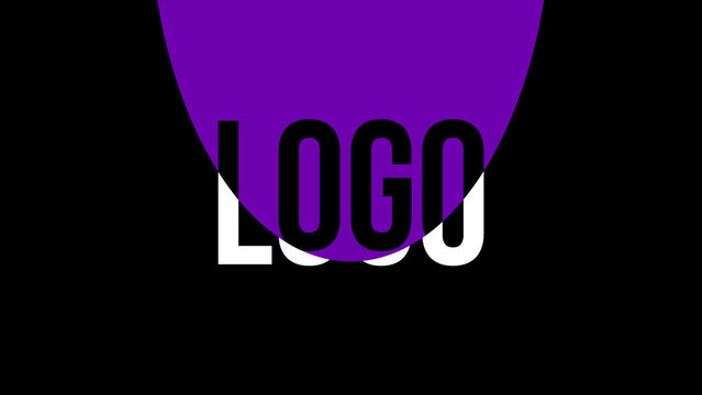 Logo Shape Color Cycle Down &ndash; Vibrant Geometric Logo Animation, Color Cycling Shapes and Dynamic Brand Reveal Effects for Promos, Openers and Creative Motion Graphics