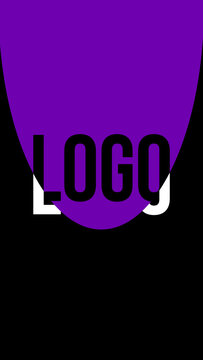 Logo Shape Color Cycle Down VERTICAL &ndash; Vibrant Geometric Logo Animation, Color Cycling Shapes and Dynamic Brand Reveal Effects for Promos, Openers and Creative Motion Graphics