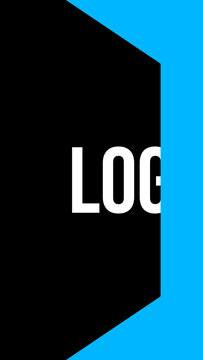 Logo Shape Color Square Left VERTICAL &ndash; Vibrant Square Logo Reveal, Colorful Geometric Shapes and Dynamic Brand Animation for Promos, Openers and Creative Motion Graphics