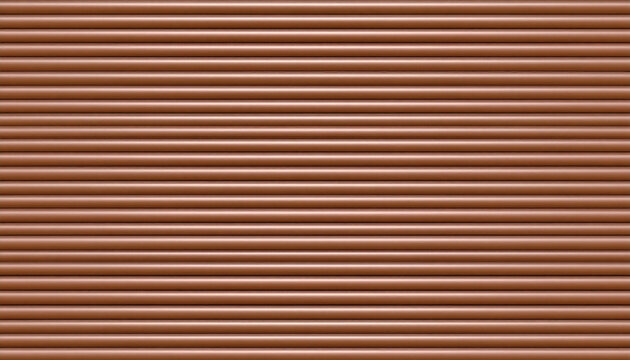 Seamless brown horizontal rolling shutter door background texture