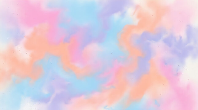 Soft watercolor abstract blend background