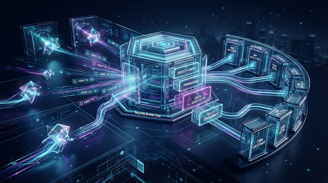 isolated ai model security architecture separating enterprise models into protected execution zones with controlled data movement and encrypted inference pathways
