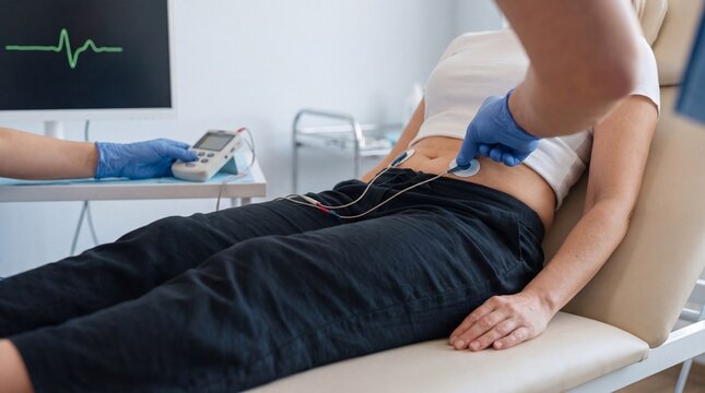 Electrical Stimulation Therapy with Abdominal Electrodes