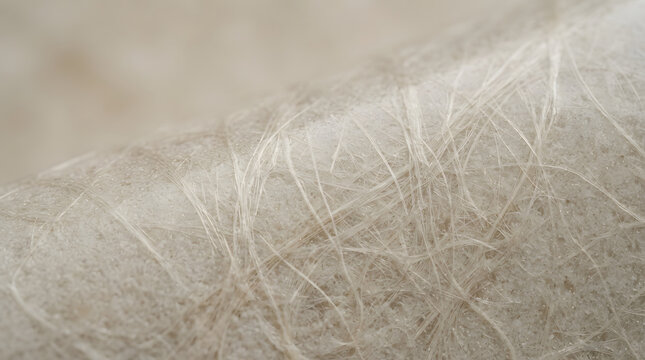 Pale Stone Bio-Composite Material Texture, Close-Up Abstract Background. Sustainable Construction, Eco-Friendly Design, Innovative Material Surface.
