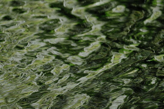 Water ripples pattern on the surface
