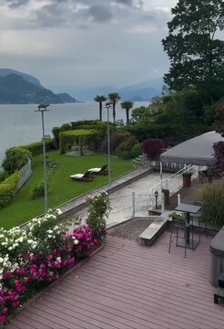 view from the beach
the Ristorante Arbostora Charme Hotel, situated in the picturesque village of Morcote, Switzerland