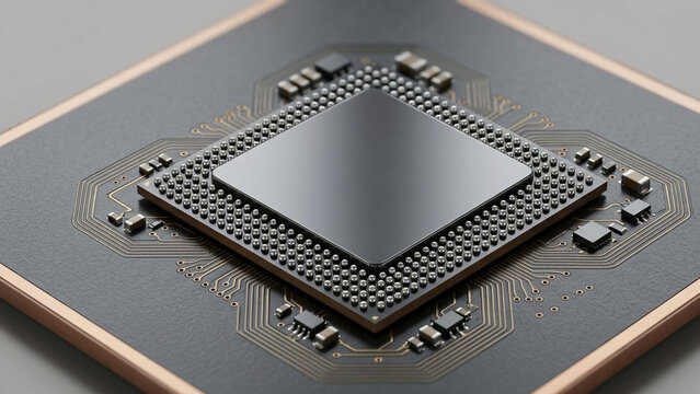 CPU - Generic Computer Processor PC Technology 1