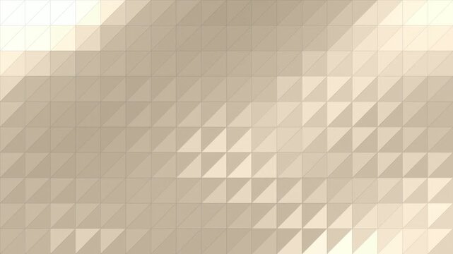 Minimalist Off-White Sand Beige Abstract Triangle Low Poly Wave Loop