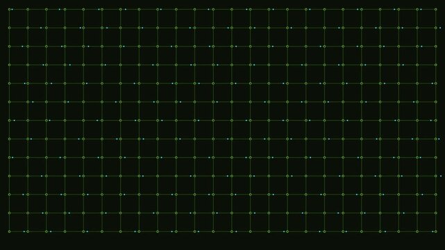High Tech Cyber Circuit Board Data Highway Motion Graphics Loop