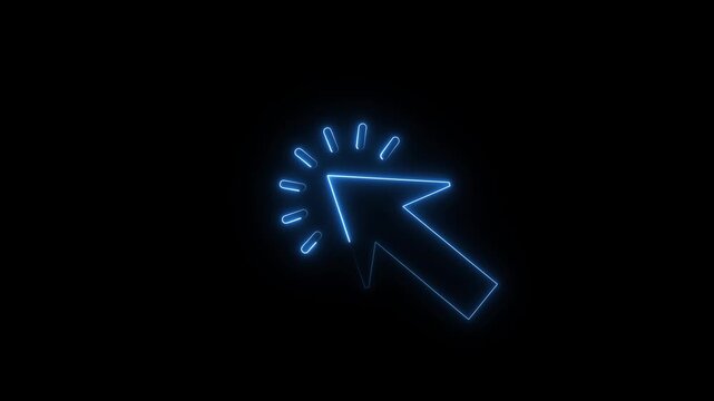 Cursor arrow animation clicks on an active loading cycle. User interface telemetry routes on cursor arrow animation. Digital system navigation operates with the cursor arrow.