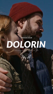 Vertical Title Card Design 09