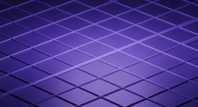 Geometric diamond pattern in purple tones