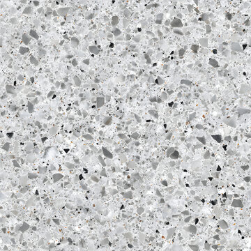 Terrazzo Tile Glossy Seamless Texture