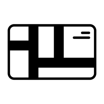City Map Vector Icon