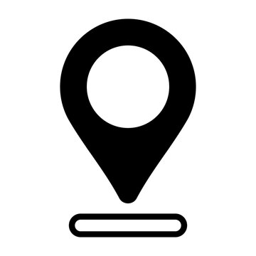 Pin Drop Vector Icon