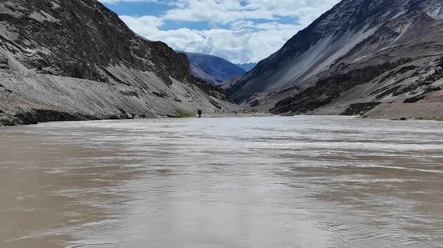 zanskar river in ladakh