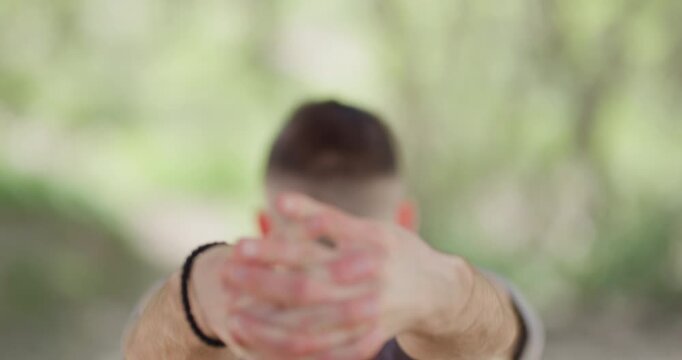 Stretching exercises for improving flexibility and reducing tension during outdoor activities