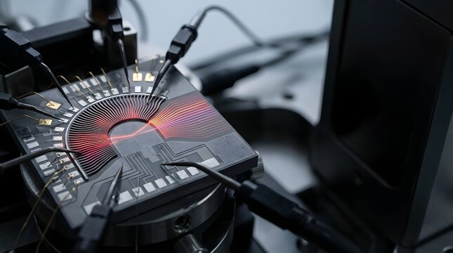 Silicon Arrayed Waveguide Grating (AWG) Photonic Multiplexer