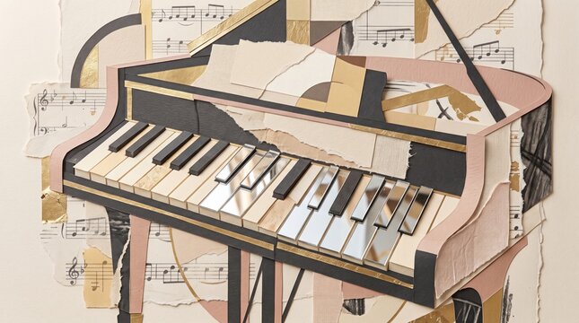 Musical Collage Images – Browse 15,425 Stock Photos, Vectors, and