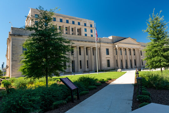 The Federal Courthouse building in Charlotte, NC