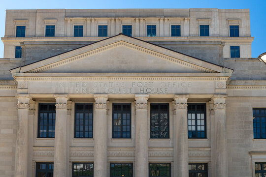 The Federal Courthouse building in Charlotte, NC