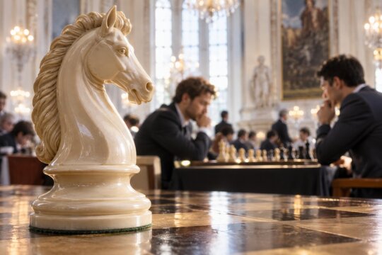 Chess Knight on Tournament Board