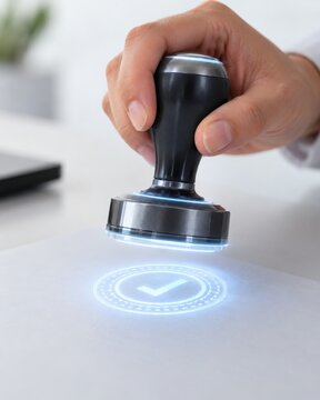 Digital Approval Stamp