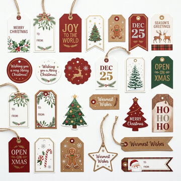 Christmas Gift Tags Collection