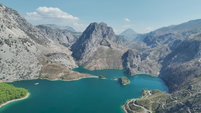 GREEN CANYON from a drone, Alanya, Turkey