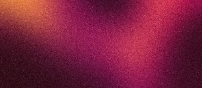 Dark red grain texture gradient background, mauve cherry carmine abstract color blur on black backdrop, versatile background, header, poster, web banner, brochure cover or event invitation design