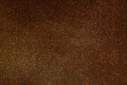 Bronze glitter texture background for luxury design projects and festive holiday marketing visuals