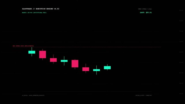 Algorithmic trading execution engine interface