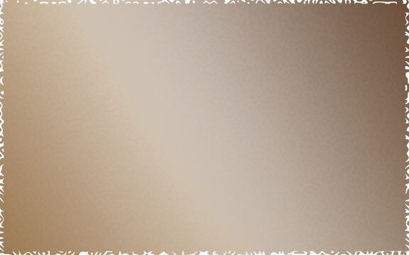 Warm brown and bronze abstract gradient background with grainy texture and frosted edge frame for poster and card design