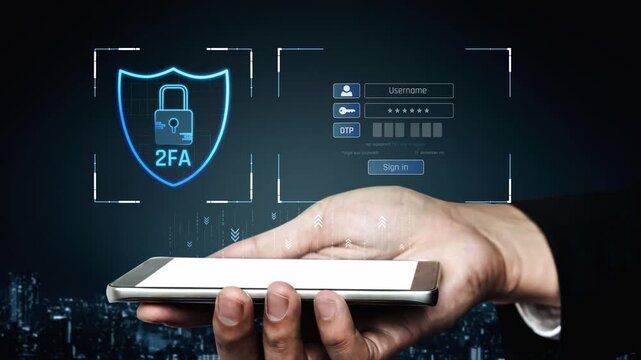 Two-factor authentication strengthens login system security. Adds protection, two-factor authentication increases privacy, and two-factor authentication prevents access breaches. Marrow