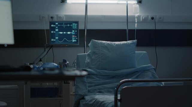 Intensive Care Room &mdash; Hospital ICU Medical Environment