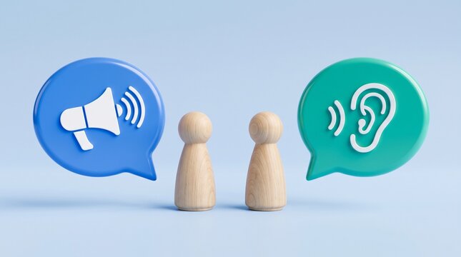 Active listening and communication foster meaningful dialogue, understanding, collaboration.