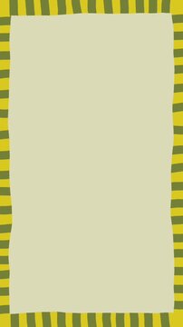 yellow background with frame