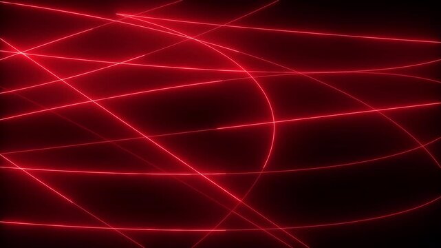Dynamic red light trails abstract motion background for modern marketing
