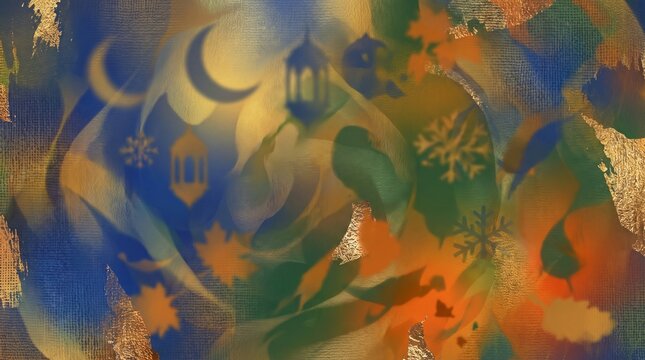 abstract islamic backdrop